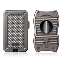 Load image into Gallery viewer, Colibri SV Cigar Cutter + Rally Lighter