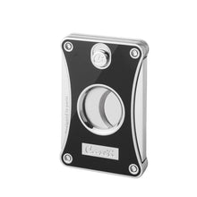 Load image into Gallery viewer, Caseti Cigar Cutter Black, 2 blades
