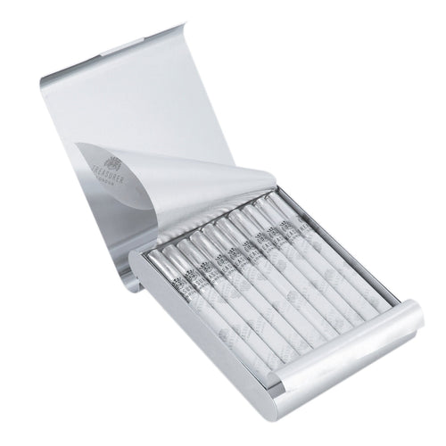 Treasurer London Aluminium Silver Cigarettes 