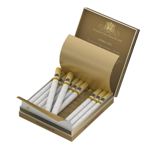 Treasurer London Luxury Gold Cigarettes 
